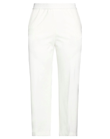 MEIMEIJ Casual trouser Ivory 52% Cotton, 40% Polyamide, 8% Elastane, Polyester