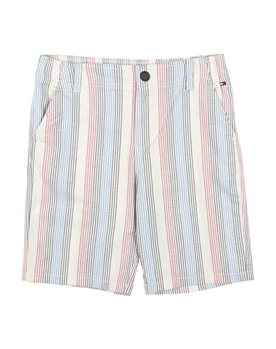 TOMMY HILFIGER Shorts & Bermuda Red 97% Cotton, 3% Elastane