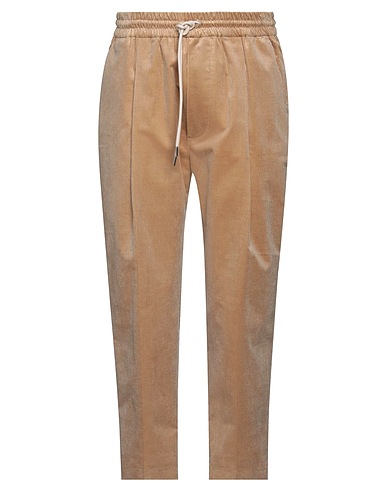 DRÔLE DE MONSIEUR Casual trouser Beige 78% Cotton, 20% Modal, 2% Elastane