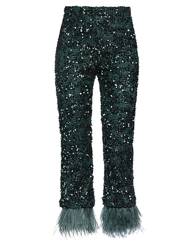 LE TWINS Casual trouser Green 100% Polyamide
