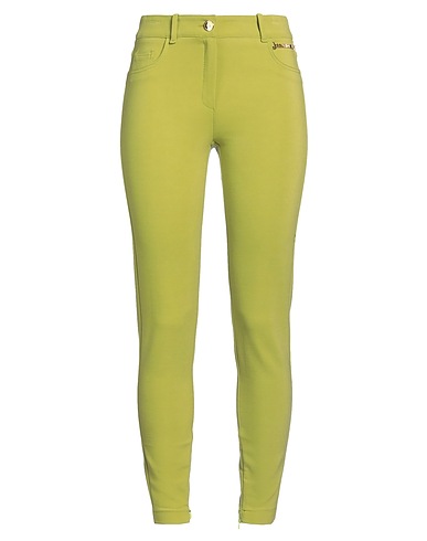 ELISABETTA FRANCHI Pantalone ESSENTIALS Verde lime 47% Viscosa, 22% Cotone, 21% Poliammide, 10% Elastan