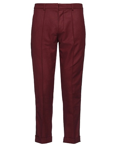 GCDS Casual trouser Brick red 35% Polyester, 30% Wool, 30% Acrylic, 5% Other Fibres