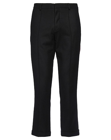 GCDS Casual trouser Black 35% Polyester, 30% Wool, 30% Acrylic, 5% Other Fibres