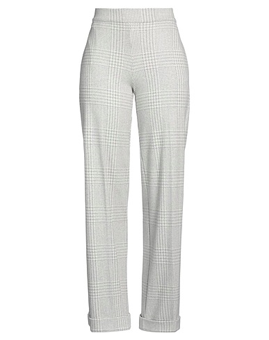 D.EXTERIOR Casual trouser Light grey 50% Cotton, 41% Viscose, 8% Polyamide, 1% Elastane