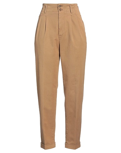 ASPESI Casual trouser Beige 98% Cotton, 2% Elastane