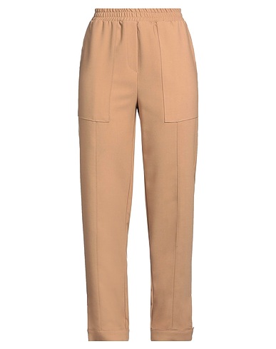 ICONA by KAOS Casual pants Camel 70% Polyester, 28% Viscose, 2% Elastane