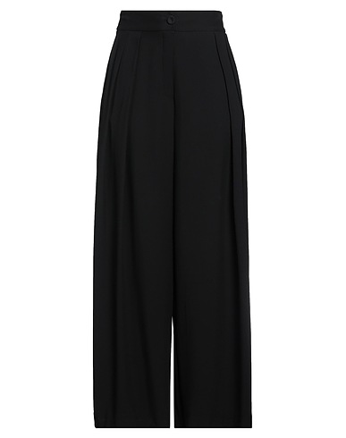 ERIKA CAVALLINI Pantalone Nero 53% Viscosa, 47% Acetato