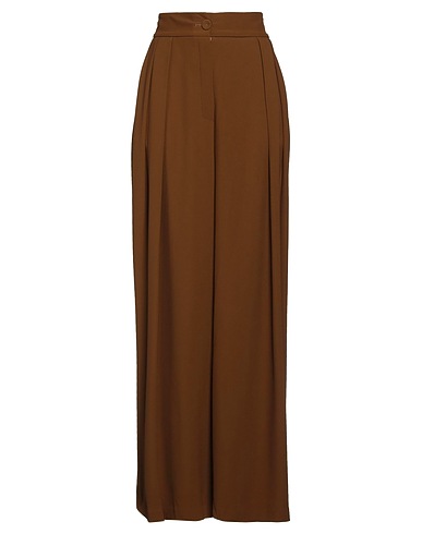 ERIKA CAVALLINI Pantalone Cammello 53% Viscosa, 47% Acetato