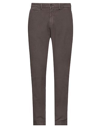 BRIGLIA 1949 Casual trouser Brown 97% Cotton, 3% Elastane