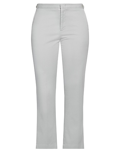 ASPESI Casual pants Light grey 98% Cotton, 2% Elastane
