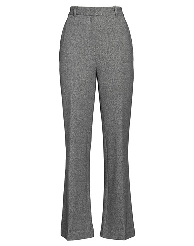 CIRCOLO 1901 Flared pant GRIGIO 95% Cotton, 5% Elastane