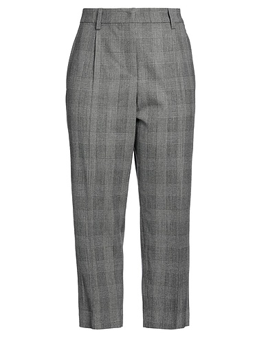 SLY010 Casual trouser Charcoal 97% Virgin Wool, 3% Cashmere