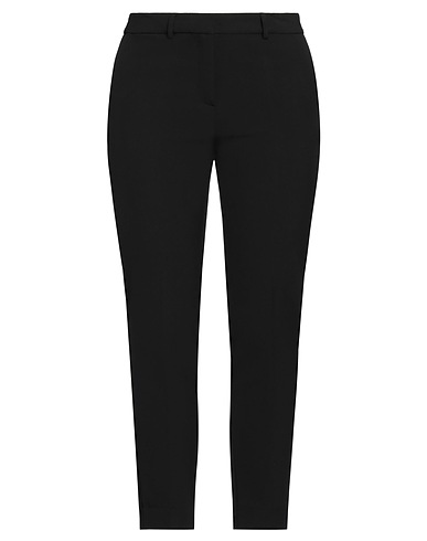 SIMONA CORSELLINI Pantalone Nero 63% Poliestere, 27% Viscosa, 7% Cotone, 3% Elastan