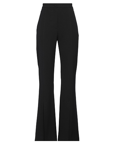 ERIKA CAVALLINI Casual trouser Black 64% Polyester, 27% Viscose, 9% Elastane