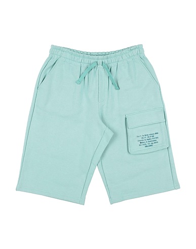 DOLCE&GABBANA Shorts & Bermuda Light green 100% Cotton, Polyurethane