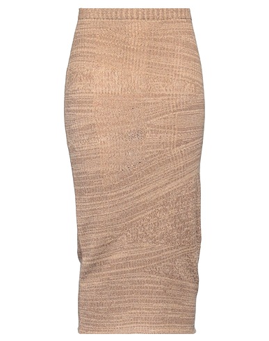ACNE STUDIOS Midi skirt Camel 55% Wool, 21% Nylon, 20% Polyester, 4% Other Fibres