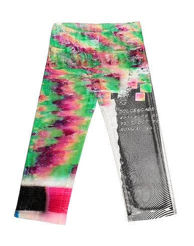 DOLCE&GABBANA Denim trousers \ Green 98% Cotton, 2% Elastane