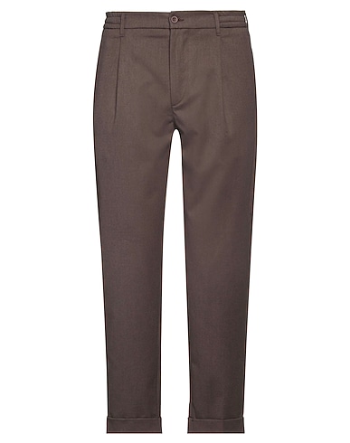 0/ZERO CONSTRUCTION Casual trouser Khaki 64% Polyester, 34% Viscose, 2% Elastane