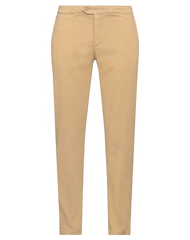 0/ZERO CONSTRUCTION Casual pants Sand 97% Cotton, 3% Elastane