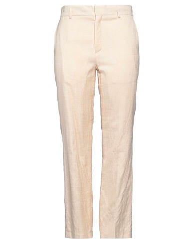 WALES BONNER Pantalone Panna 65% Viscosa, 35% Cotone
