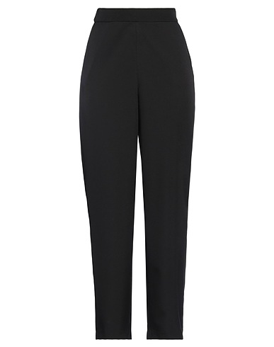 VILA Casual pants Black 88% Polyester, 12% Elastane