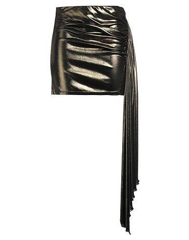 BLUMARINE Mini-jupe Or 100% Viscose