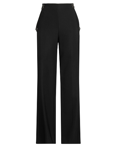 SIMONA CORSELLINI Casual trouser Black 92% Polyester, 8% Elastane