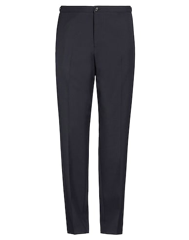 CELLAR DOOR Casual trouser Midnight blue 55% Polyester, 45% Virgin Wool