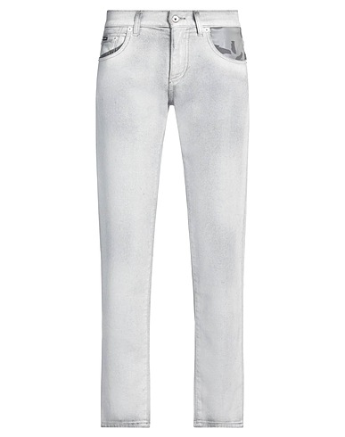 DOLCE&GABBANA ジーンズ ライトグレー コットン 92% / ポリエステル 5% / ポリウレタン 3%