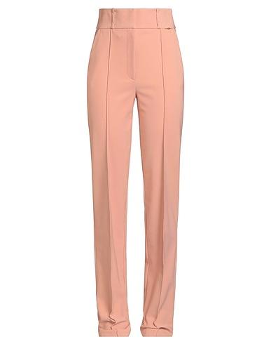 ELISABETTA FRANCHI Casual trouser 2 ESSENTIALS Blush 90% Polyester, 10% Elastane