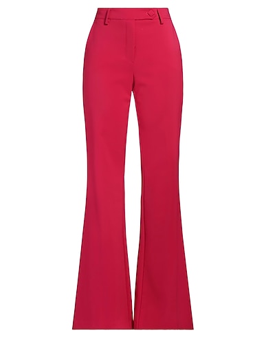 OLLA PARÉG Casual trouser Magenta 97% Polyester, 3% Elastane