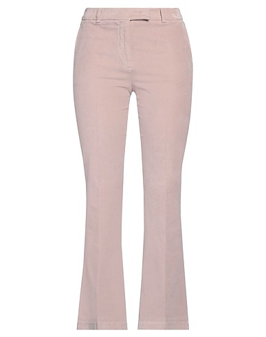 QL2  QUELLEDUE Pantalone Tortora 97% Cotone, 3% Elastan