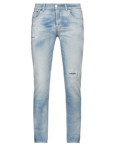PMDS PREMIUM MOOD DENIM SUPERIOR Denim pants Blue 98% Cotton, 2% Elastane
