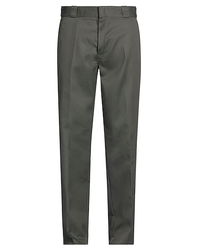DICKIES Casual trouser Military green 65% Polyester, 35% Cotton