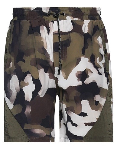 PMDS PREMIUM MOOD DENIM SUPERIOR Shorts & Bermuda Military green 88% Polyamide, 12% Elastane, Polyester