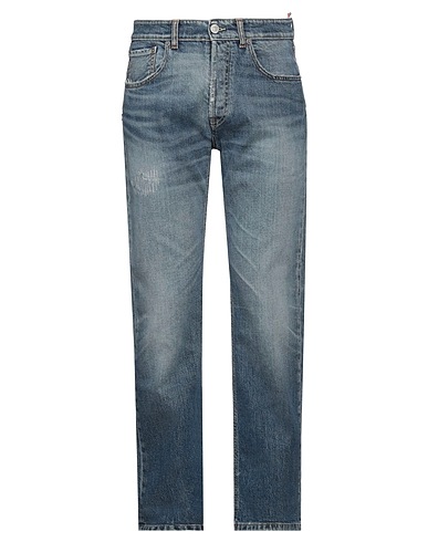 PMDS PREMIUM MOOD DENIM SUPERIOR Denim trousers Blue 99% Cotton, 1% Elastane