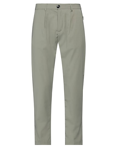 PMDS PREMIUM MOOD DENIM SUPERIOR Casual pants VERDE SALVIA 54% Polyester, 44% Wool, 2% Elastane