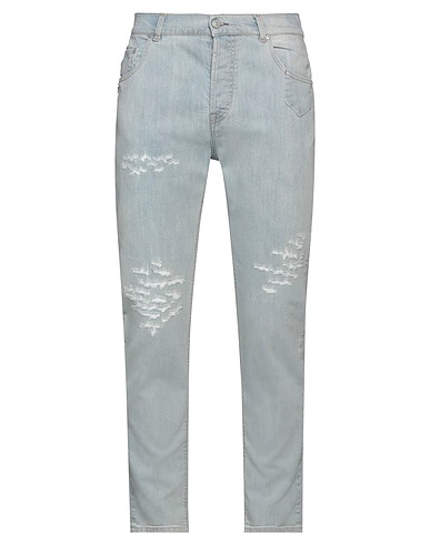 GREY DANIELE ALESSANDRINI Jeans Blau 98% Baumwolle, 2% Elastan