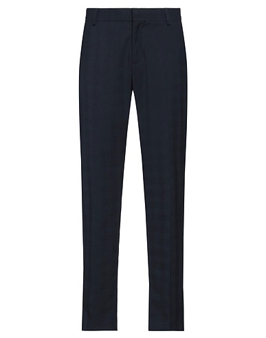 GREY DANIELE ALESSANDRINI Casual trouser Midnight blue 79% Polyester, 19% Viscose, 2% Elastane