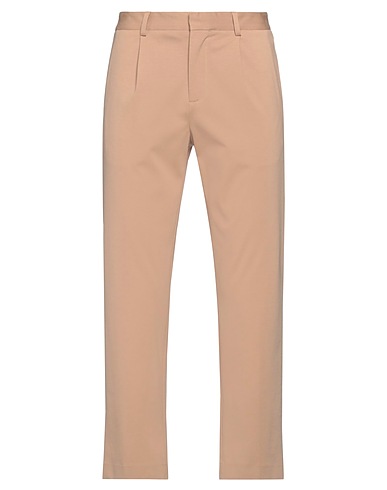 GREY DANIELE ALESSANDRINI Casual trouser Sand 52% Cotton, 40% Polyamide, 8% Elastane