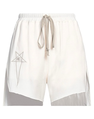 RICK OWENS x CHAMPION Shorts & Bermuda Off white 100% Cotton