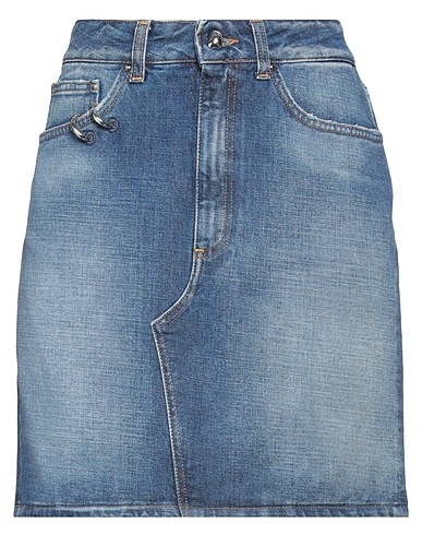 DONDUP Denim skirt Blue 100% Cotton