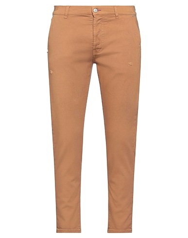 GREY DANIELE ALESSANDRINI Casual trouser 97% Cotton, 3% Elastane