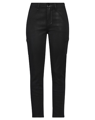 PAIGE Denim trousers Black 56% Rayon, 25% Cotton, 18% Polyester, 1% Elastane