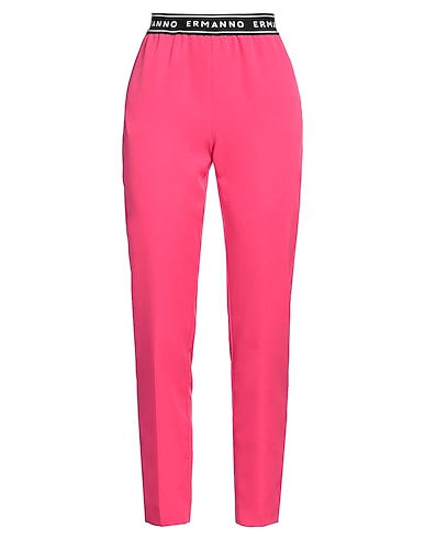 ERMANNO FIRENZE Casual trouser 90% Polyester, 10% Elastane, Polyamide