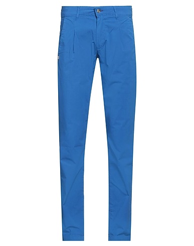 GREY DANIELE ALESSANDRINI Casual pants Azure 98% Cotton, 2% Elastane