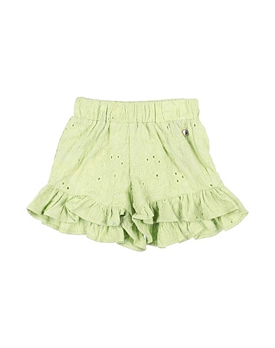 TRUSSARDI JUNIOR Shorts & Bermuda Light green 100% Cotton