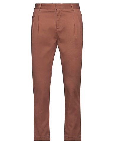 GREY DANIELE ALESSANDRINI Pantalone Testa di moro 98% Cotone, 2% Elastan