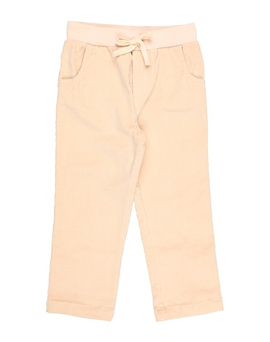 MALVI & CO. Casual trouser Beige 97% Cotton, 3% Elastane