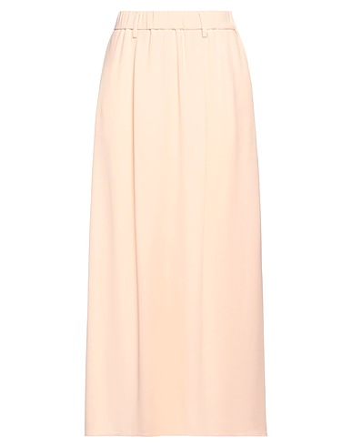 FORTE_FORTE Long skirt Blush 57% Acetate, 43% Viscose